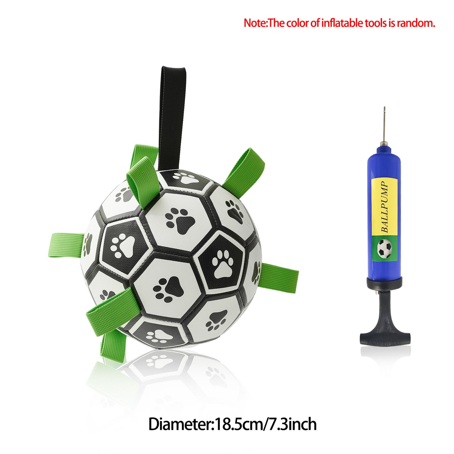 Interactive Dog Football Toy – Training & Outdoor Play Ball