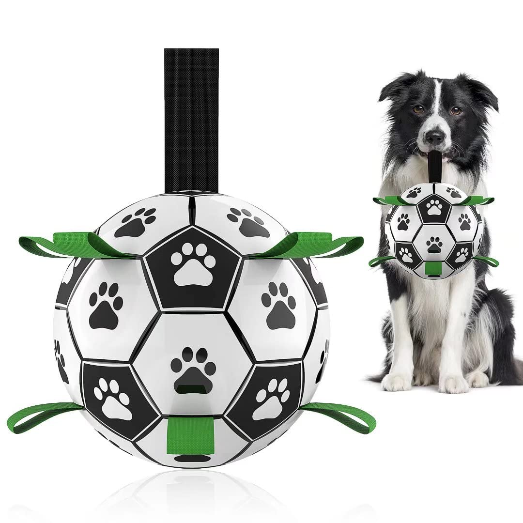 Interactive Dog Football Toy – Training & Outdoor Play Ball