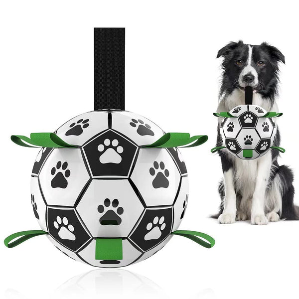Interactive Dog Football Toy – Training & Outdoor Play Ball