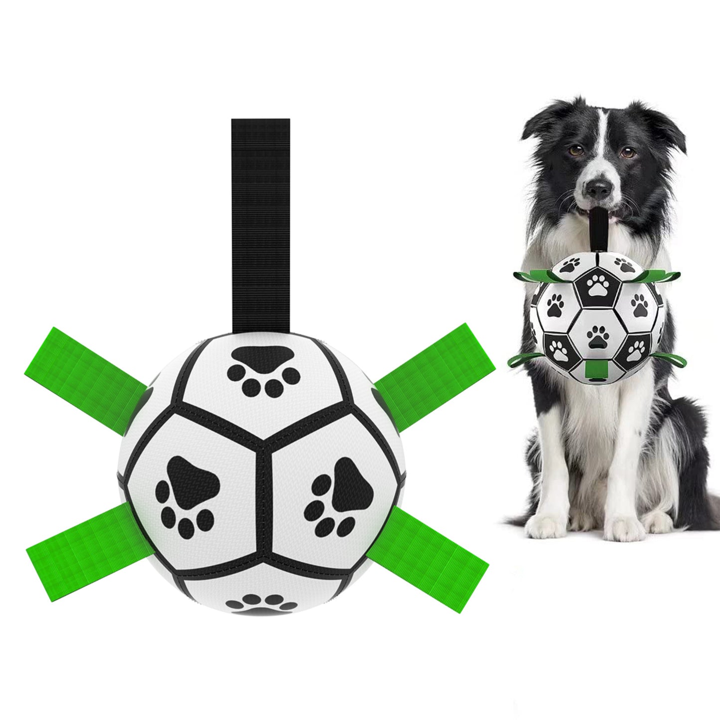 Interactive Dog Football Toy – Training & Outdoor Play Ball