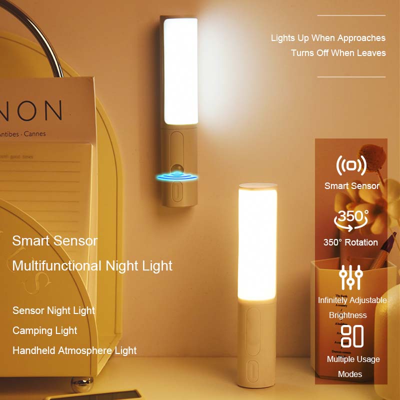 Motion Sensor LED Night Light – Smart Induction Wall Lamp
