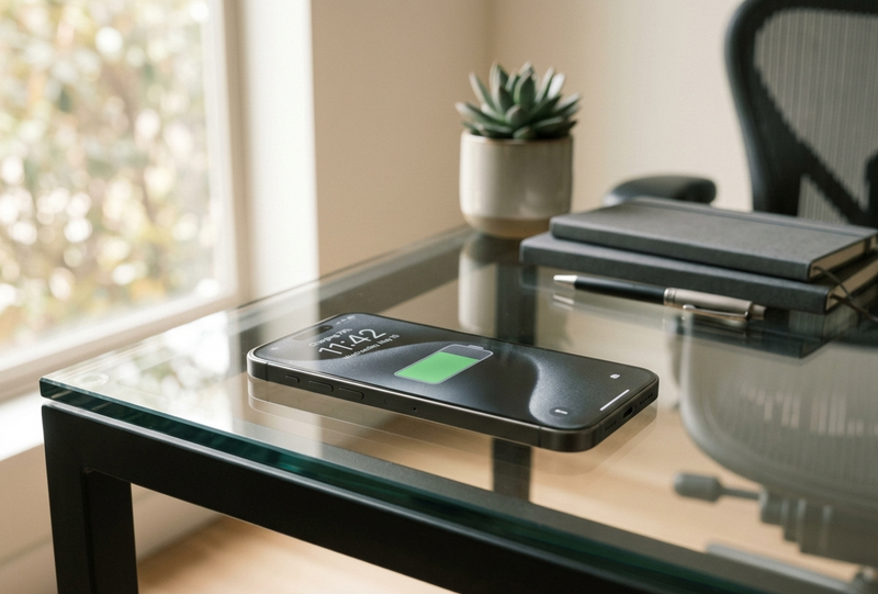 Invisible Under-Desk Wireless Charger — Charge Through Any Surface